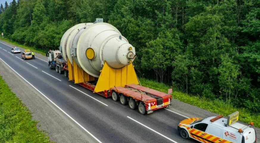 Перевозка негабаритных грузов